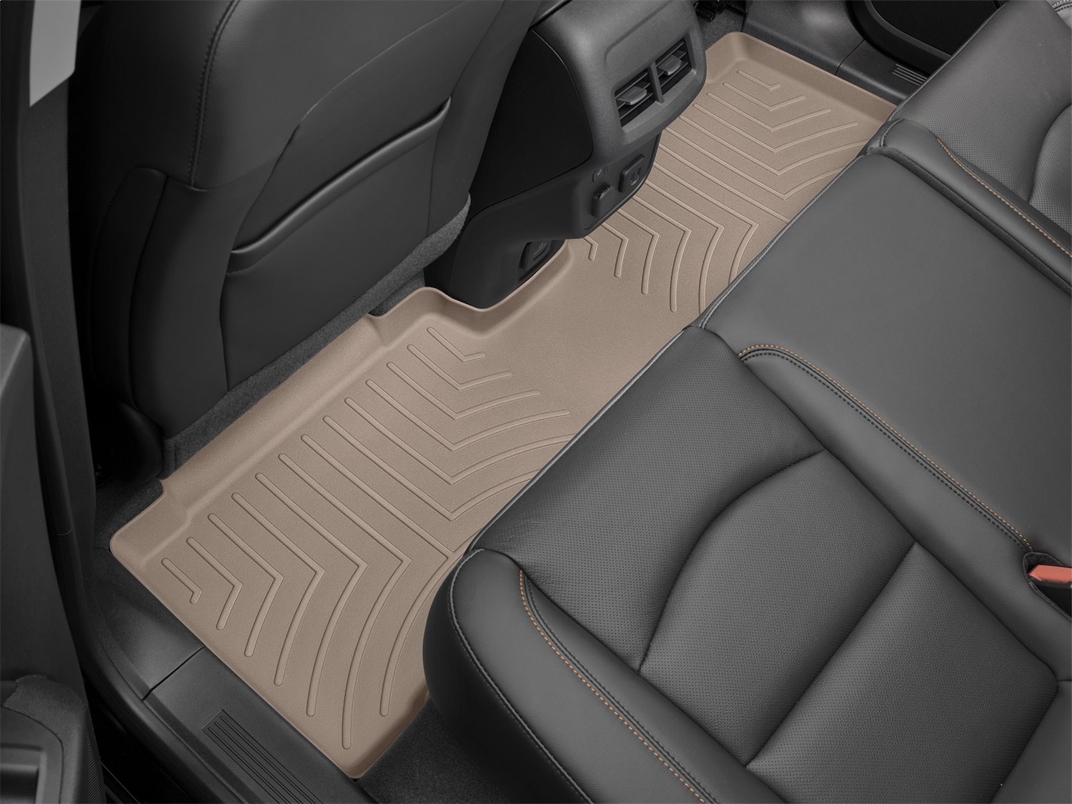 Rear FloorLiner Tan for Ford F-250/F-350/F-450/F-550 2017-Fits vehicles with 1st row bench seat