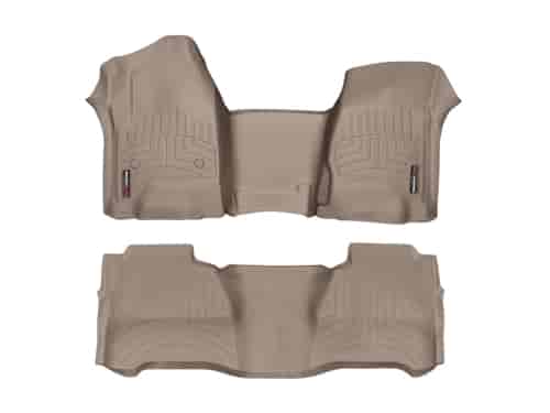 FRONT/REAR FLOORLINERS TA BUICK ENCLAVE 2011-2017 FITS VEHICLES WITH 2ND ROW BUCKET SEATING