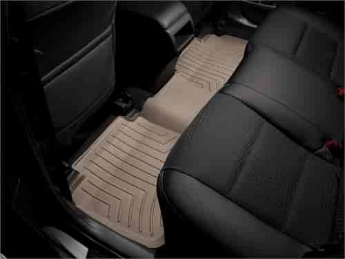 FRONT/REAR FLOORLINERS TA TOYOTA TUNDRA 2014-2017 DOUBLE CAB; WITH REAR UNDER-SEAT STORAGE