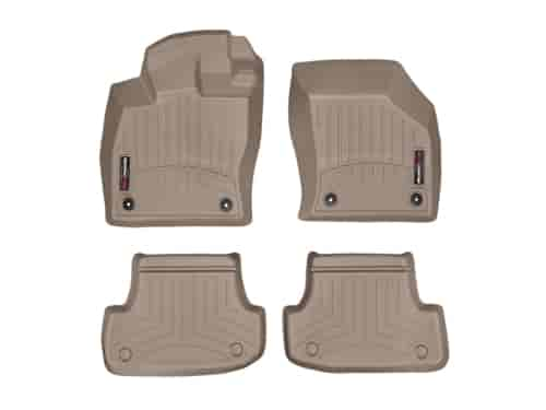 FRONT/REAR FLOORLINERS TA AUDI A3 2015-2017