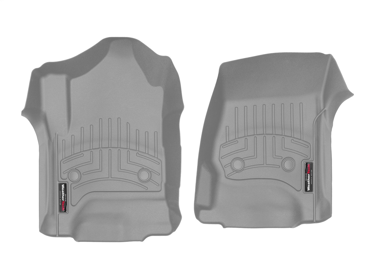 FRONT FLOORLINER GREY CHEVROLET SILVERADO 1500 2014-2017 FITS VEHICLES WITH THE FLOOR-MOUNTED SHIFTE