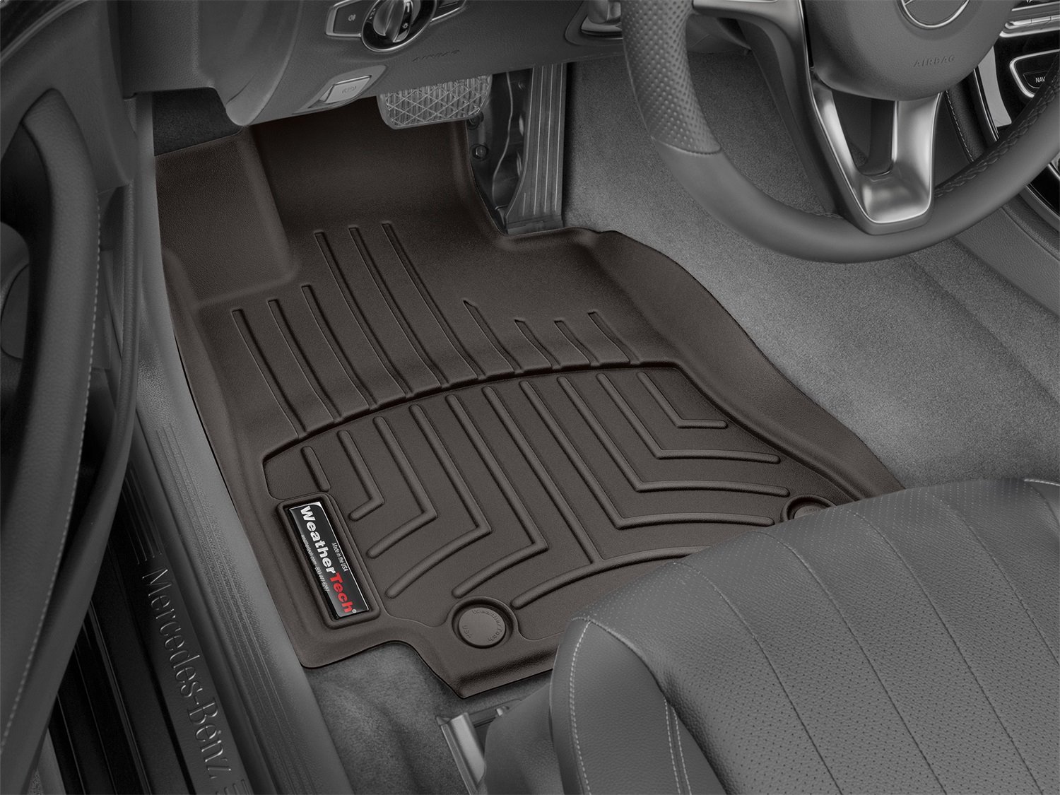 Front FloorLiner Cocoa for Jeep Patriot 2017-