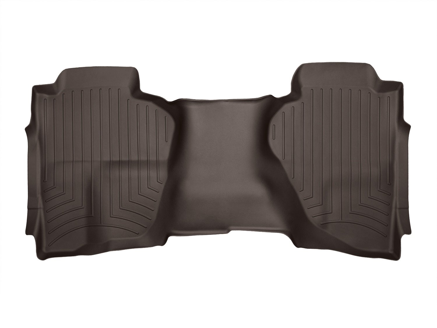 REAR FLOORLINER COCOA CHEVROLET SILVERADO 2014-2017 FITS DOUBLE CAB ONLY; FITS 1500 MODELS ONLY