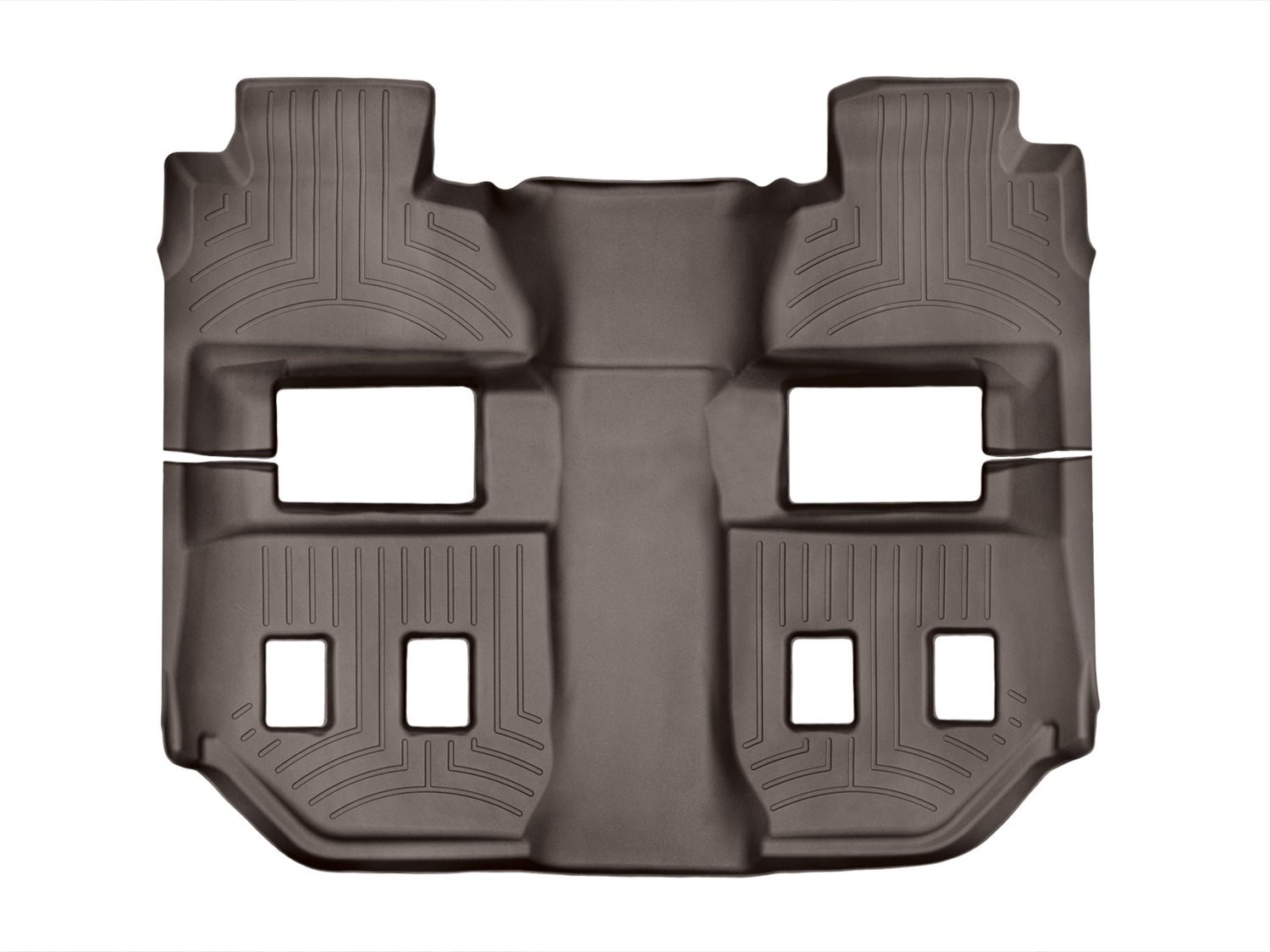 REAR FLOORLINER COCOA CHEVROLET SUBURBAN 2015-2017 FITS VEHICLES WITH 2ND ROW BUCKET SEATS