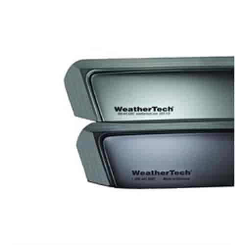 In-Channel Light Tint Side Window Deflectors 2007-2011 Tundra Double Cab & CrewMax Cab