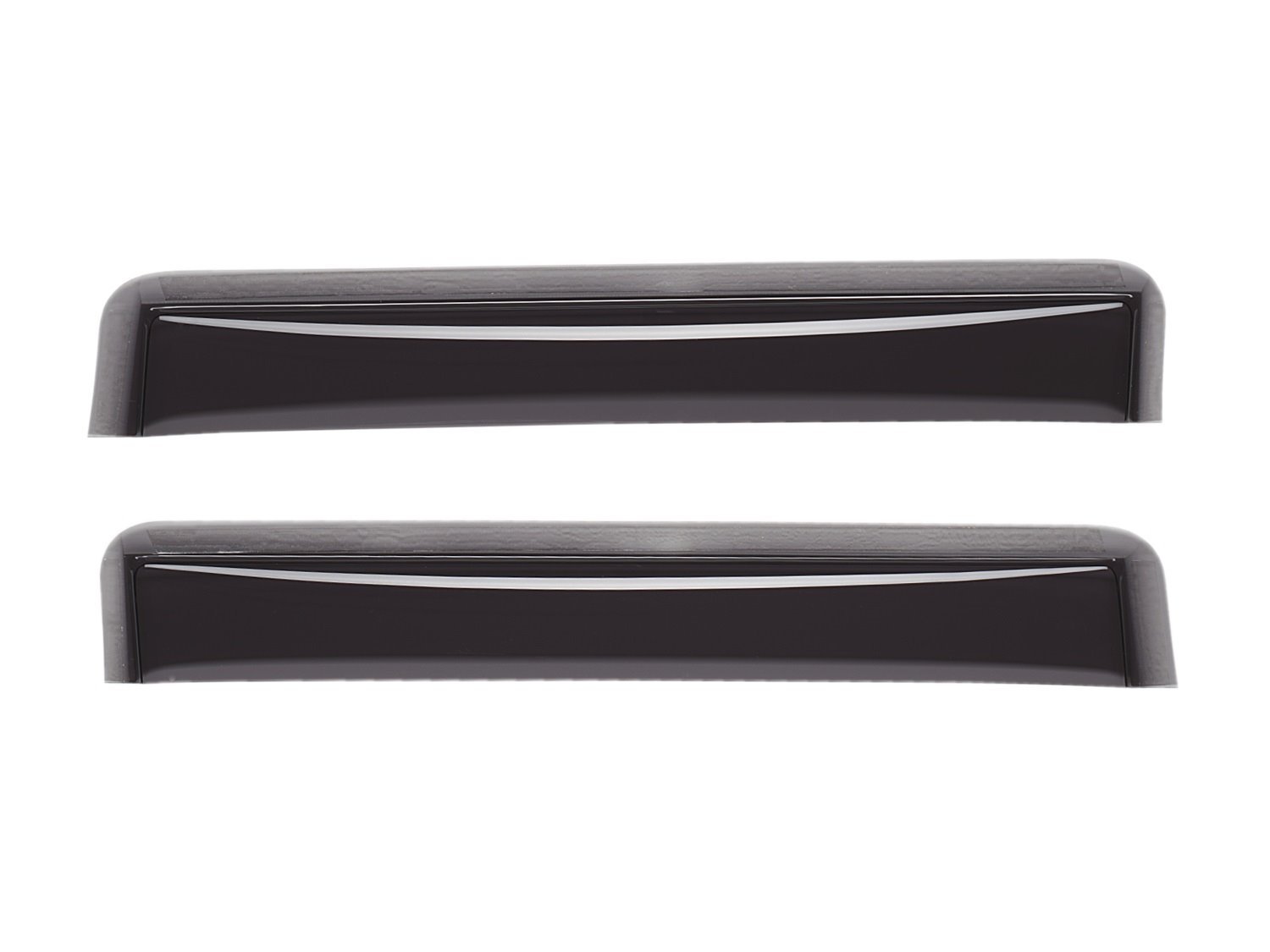 In-Channel Dark Tint Side Window Deflectors 2012-14 for Hyundai Accent
