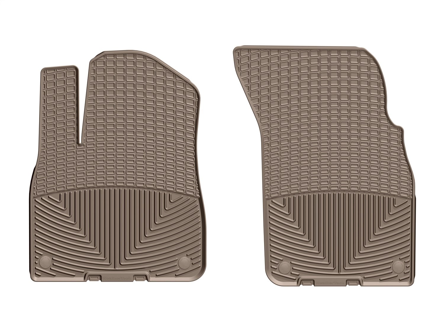 FRONT RUBBER MATS TAN AUDI Q7 2017