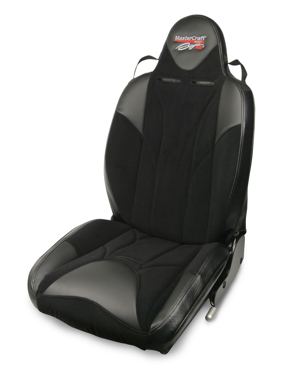 504124 MasterCraft Baja RS w/Fixed Headrest, DirtSport, Black w/Black Center & Black Side Panels, Recliner Lever Left
