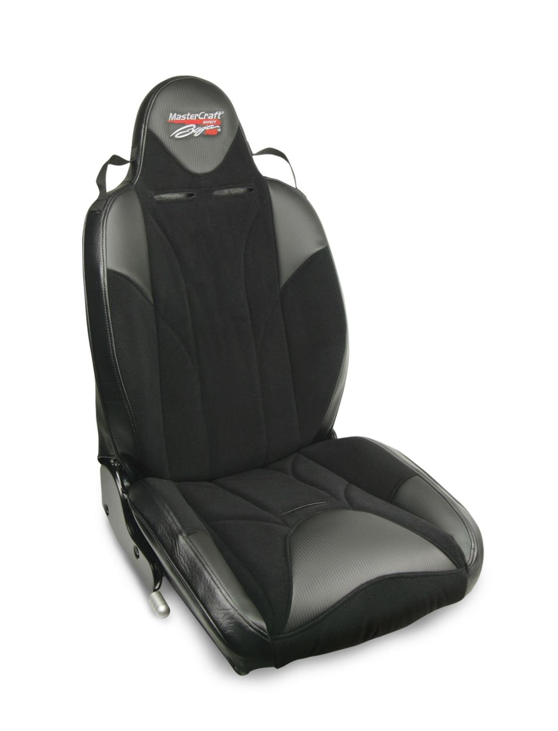 506124 MasterCraft Baja RS w/Fixed Headrest, DirtSport, Black w/Black Center & Black Side Panels, Recliner Lever Right