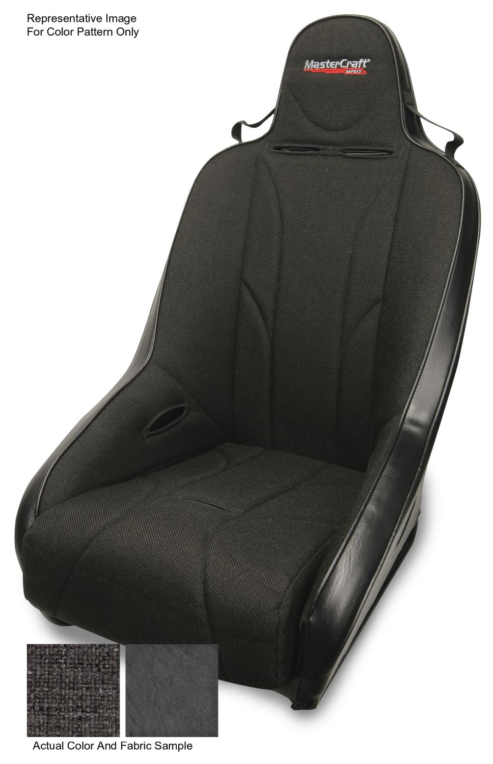 561019 Standard PROSeat w/Fixed Headrest, Smoke Gray with Heather Gray Removable Cushion, Heather  Side Panels