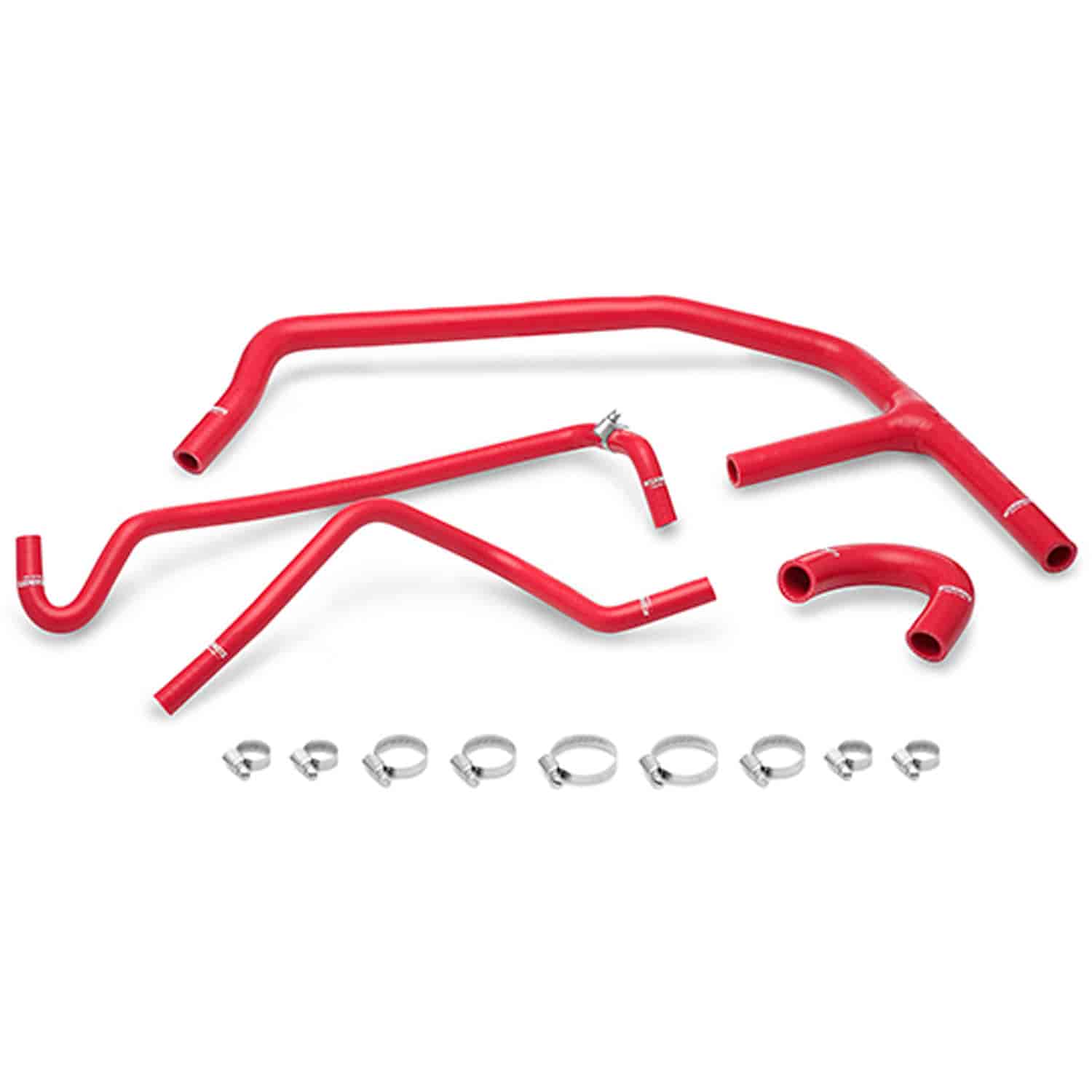 Ford Mustang EcoBoost Silicone Ancillary Hose Kit - MFG Part No. MMHOSE-MUS4-15ANCRD