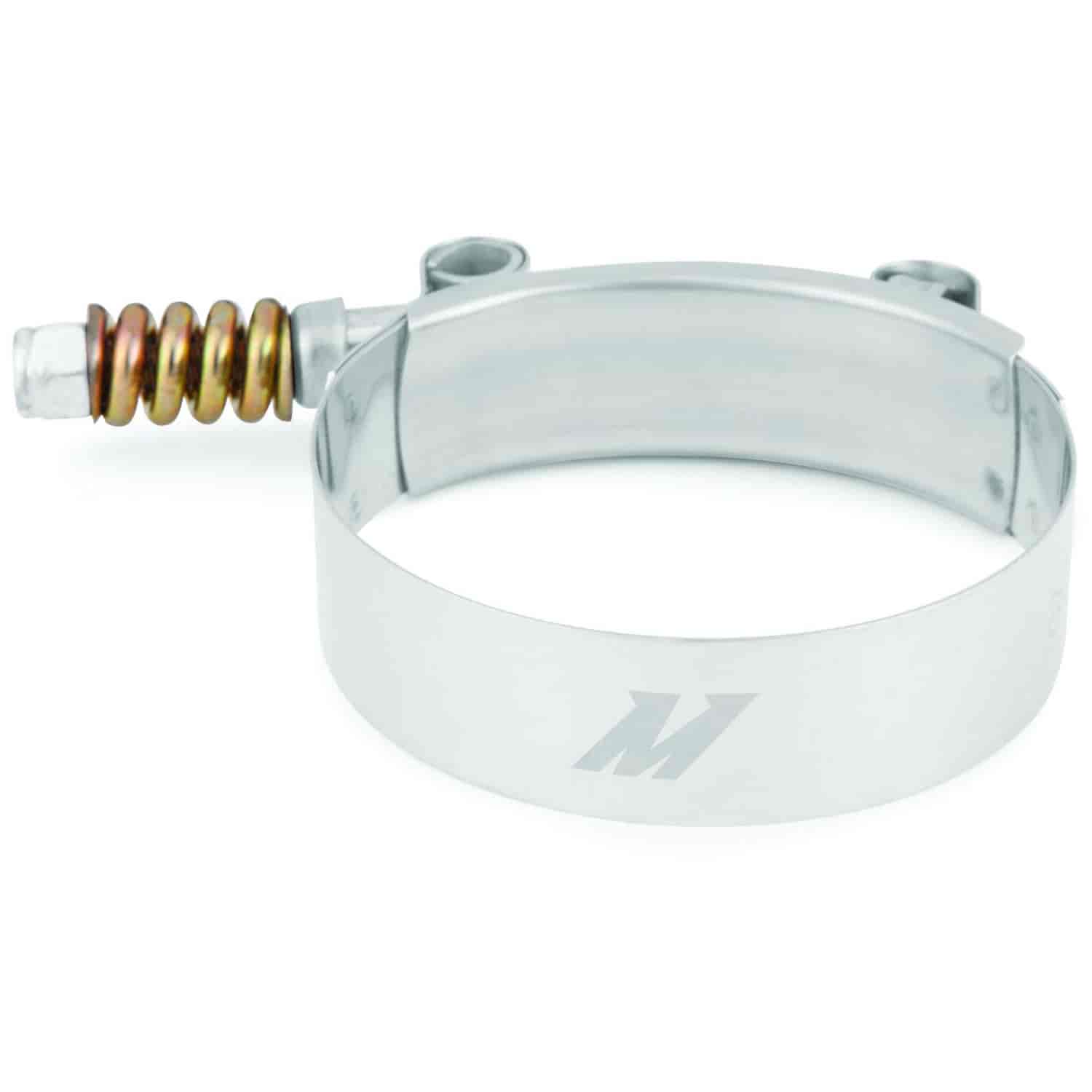 2.5" Constant Tension T-Bolt Hose Clamp 2.48" (63mm) to 2.76" (70mm) Clamping Range