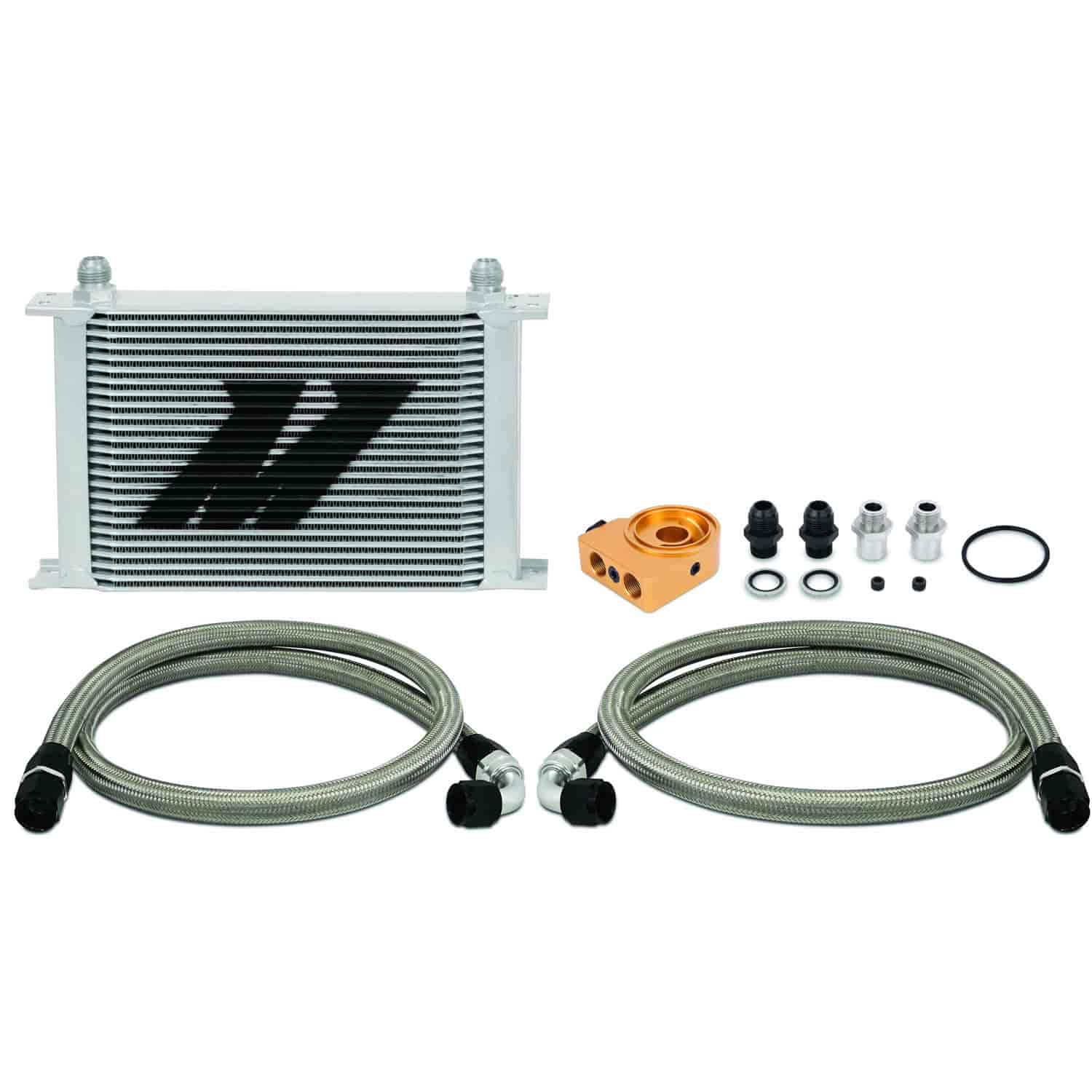 Universal Thermostatic Oil Cooler Kit 25 Row - MFG Part No. MMOC-UHT