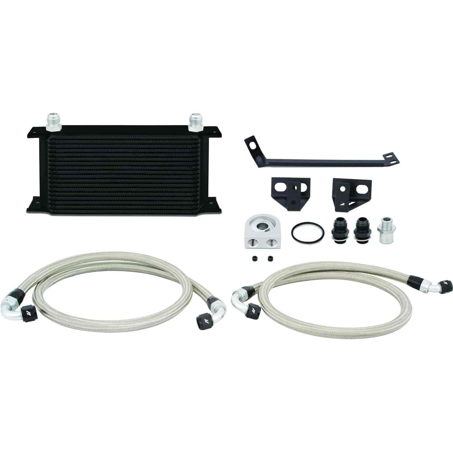 Ford Mustang EcoBoost Oil Cooler Kit - MFG Part No. MMOC-MUS4-15BK