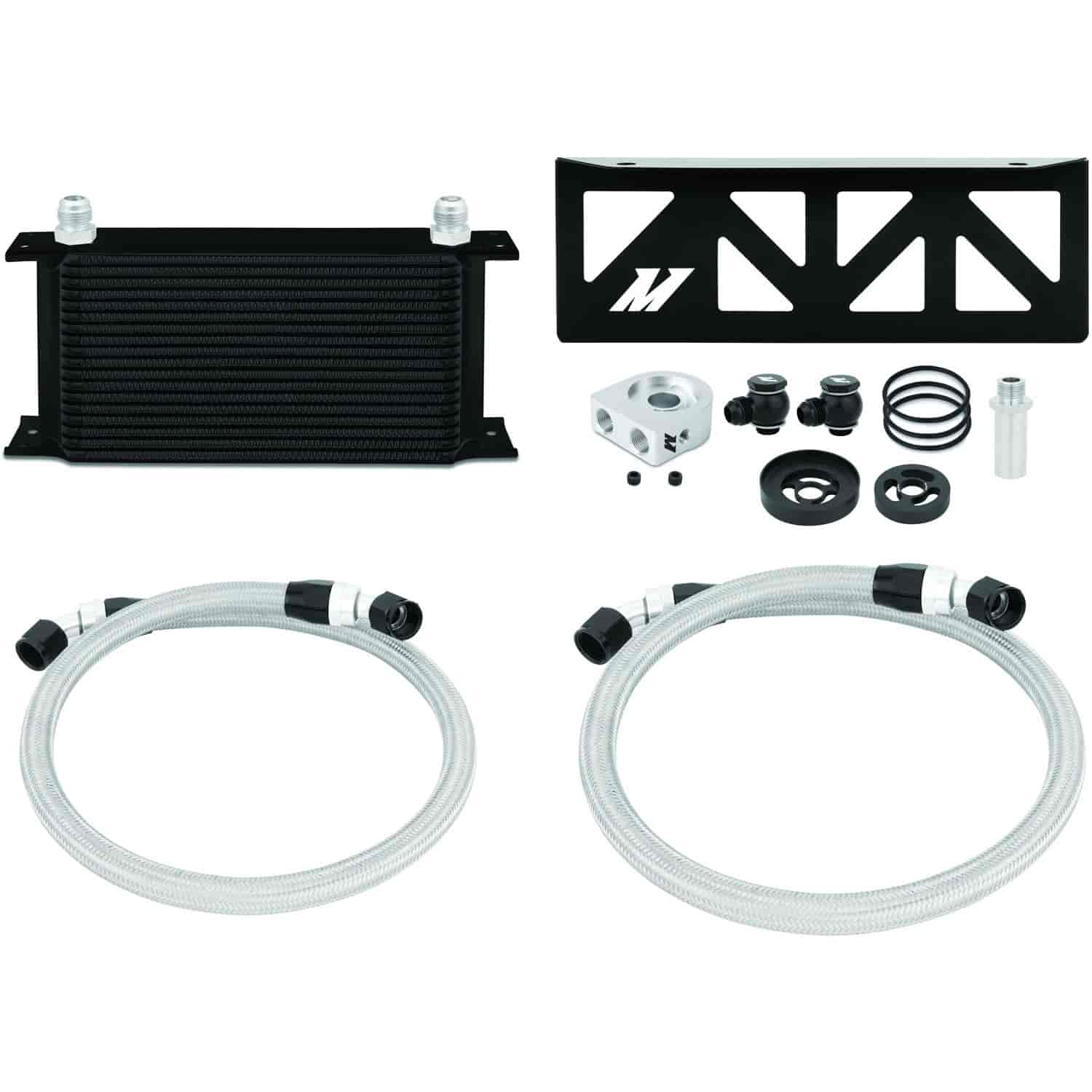Subaru BRZ / Scion FR-S Oil Cooler Kit Black - MFG Part No. MMOC-BRZ-13BK