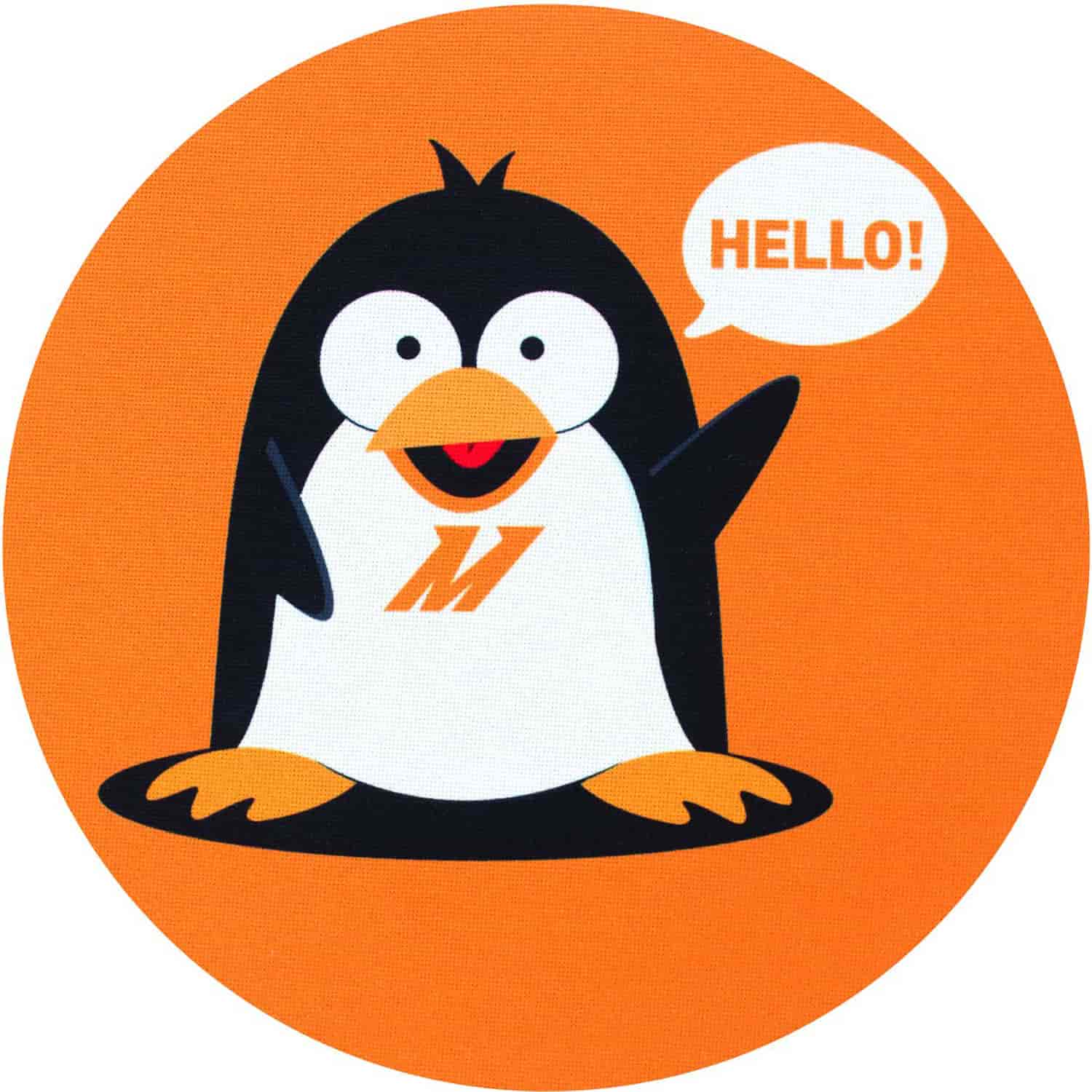 Chilly The Penguin Mouse Pad