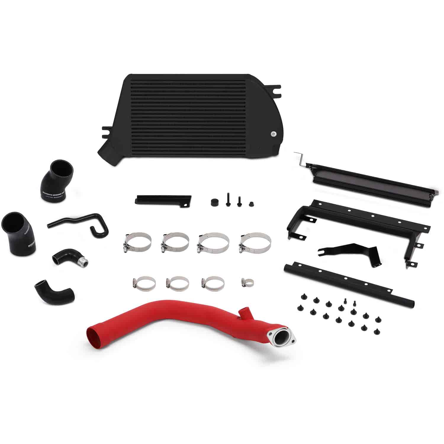Subaru WRX Performance Top-Mount Intercooler and Charge Pipe System - MFG Part No. MMTMIC-WRX-15RBK