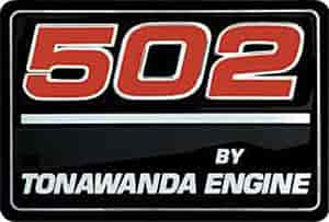 1991-96 "502 By Tonawanda Engine" Valve Cover Decal