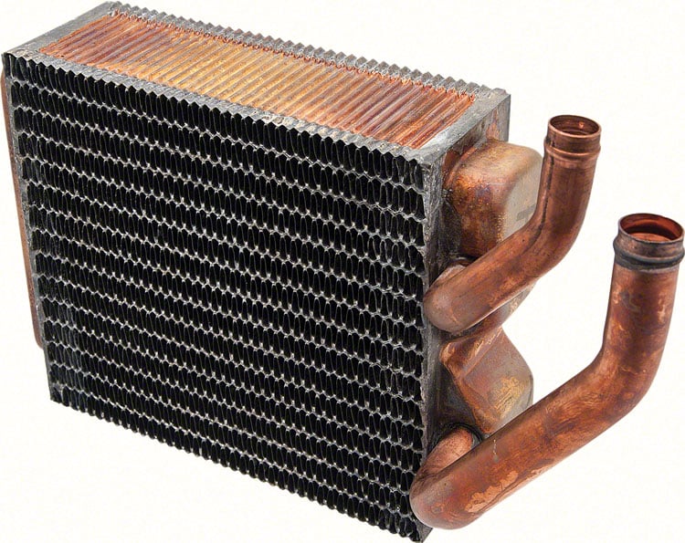 3005395 Heater Core Assembly-1964-66 Chevrolet. GMC Pikup, Panel, Suburban; with Economy Heater; Copper/Brass