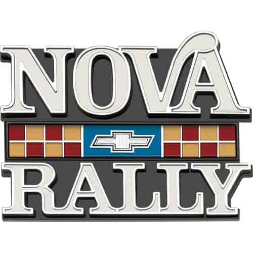 Rally Fender Emblem 1977-1979 Nova RS