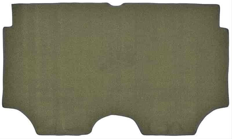 52087138 1-Piece Loop Trunk Carpet 1966-67 Impala/Full Size Hardtop Dark Green