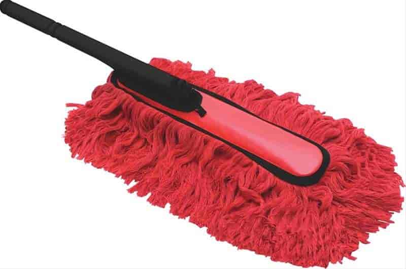 Large Car Duster Set, 24 in. Long Overall, Head 14 in. Long - Plastic Detachable Handle
