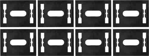 1972-77 Door Panel Mounting Clip Bracket Set of 8 - Large