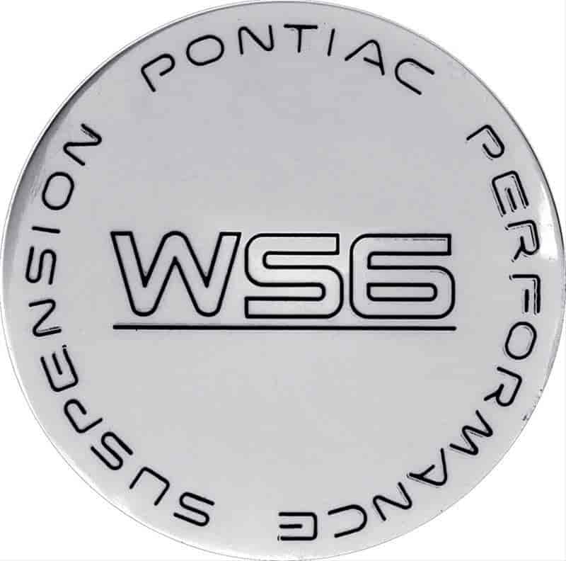 WS6 Center Cap Emblem - S