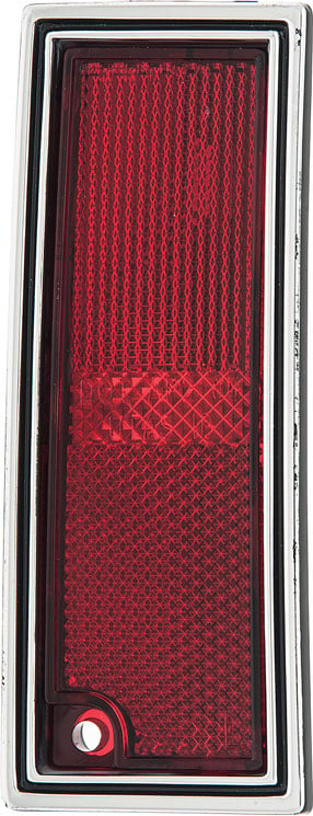 Rear Side Marker Lamp 1980-1990 Chevy Impala/Caprice - Left/Driver Side