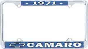 1971 Camaro License Plate Frame