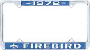 1972 Firebird License Plate Frame
