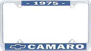 1975 Camaro License Plate Frame