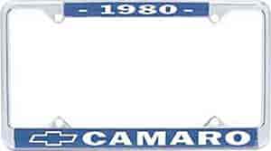 1980 Camaro License Plate Frame