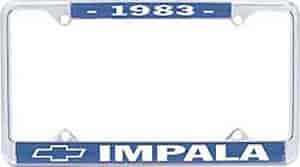 1983 Impala License Plate Frame