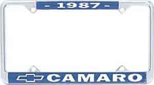 1987 Camaro License Plate Frame