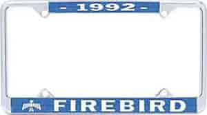 1992 Firebird License Plate Frame