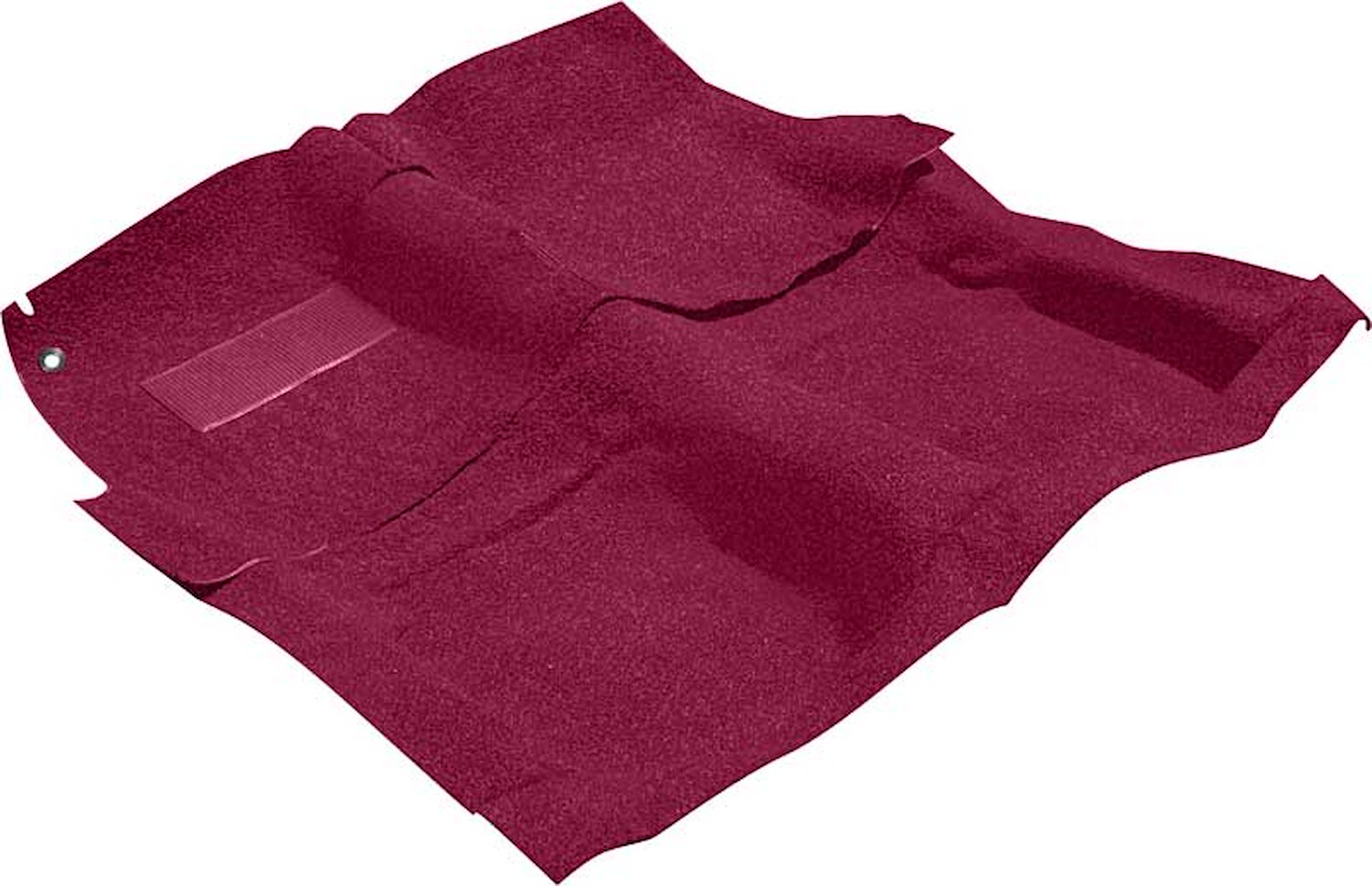 B2966B49 Molded Loop Carpet Set With Mass Backing 1961-64 Impala/Full Size 2-Door Sedan Medium Red