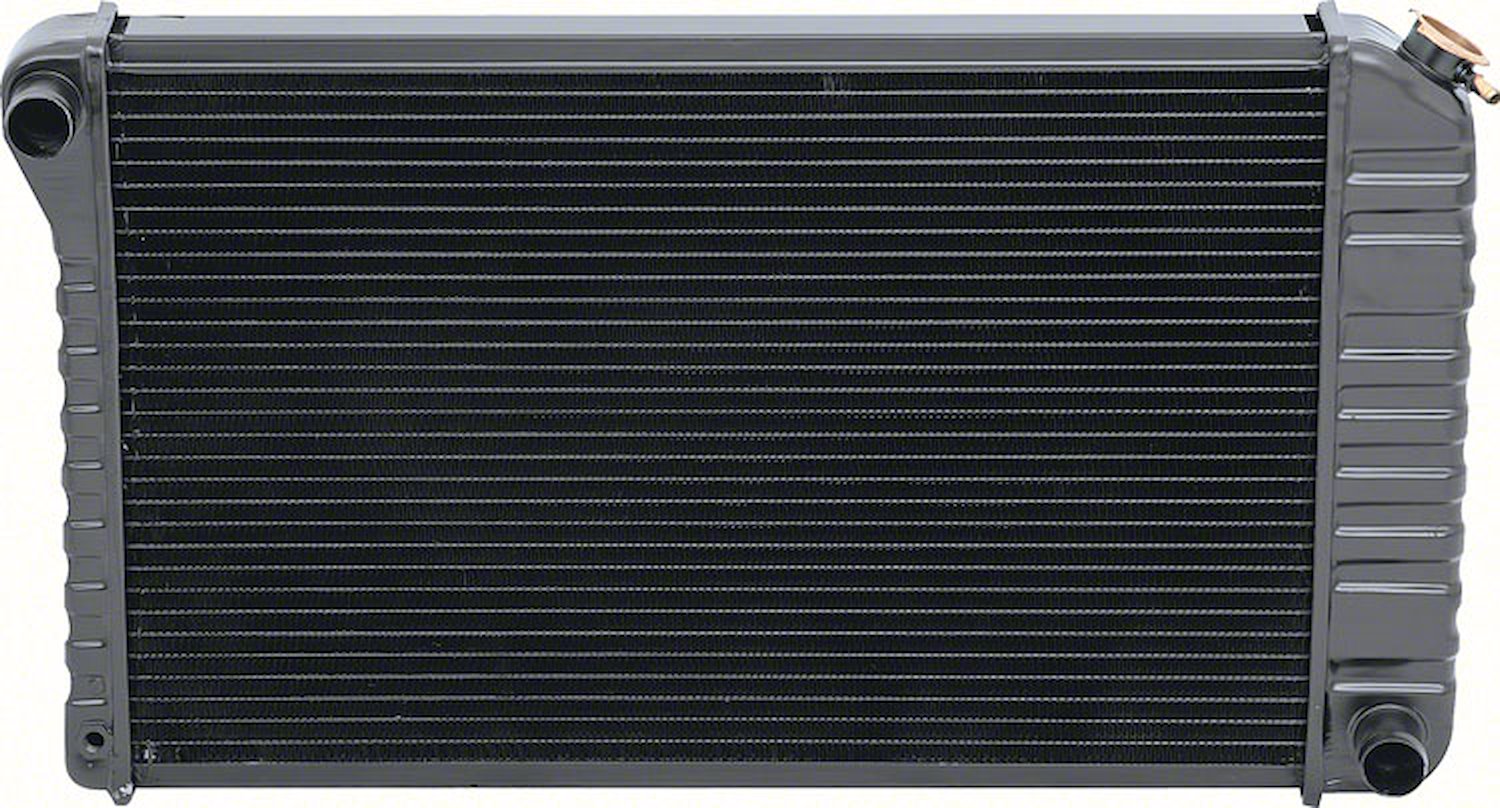CRD1770S Radiator 1973-77 Chevrolet Truck L6 With MT 3 Row Copper/Brass (17" x 26-1/4" x 2" Core)