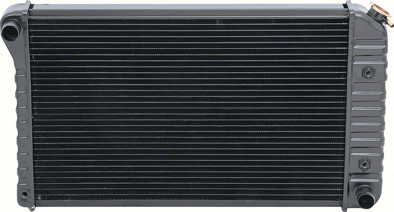 CRD1773A Radiator 1973-77 Chevrolet Truck L6 With AT 4 Row Copper/Brass (17" x 28-3/8" x 2-5/8" Core)