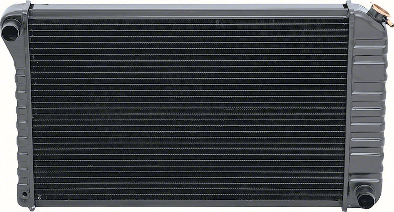 CRD1773S Radiator 1973-77 Chevrolet Truck L6 With MT 4 Row Copper/Brass (17" x 28-3/8" x 2-5/8" Core)