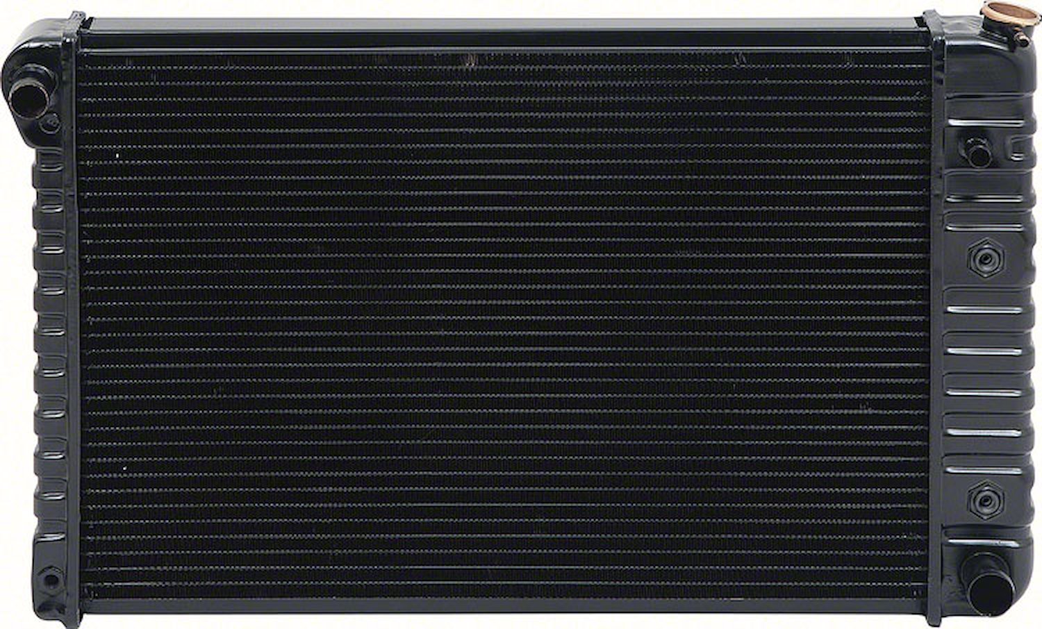 CRD1782A Radiator 1978-80 Chevrolet Truck L6 With AT 3 Row Copper/Brass (17" x 28-3/8" x 2" Core)