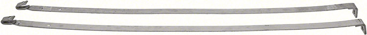 FT3101A Fuel Tank Support Straps 1955-57 Chevrolet Station Wagon; Steel (Pair)