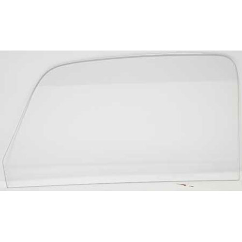 FT4750C Front Door Glass; 1947-50 Chevrolet Pickup Truck; 3100, 3600, 3800; Clear; RH or LH; Each
