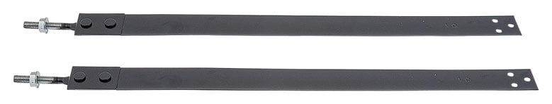 FT5104A Fuel Tank Mounting Straps 1973-91 Chevrolet, GMC C/K, R/V Series Truck; with 16, 20 Gallon Saddle Tank; EDP Coated; Pair