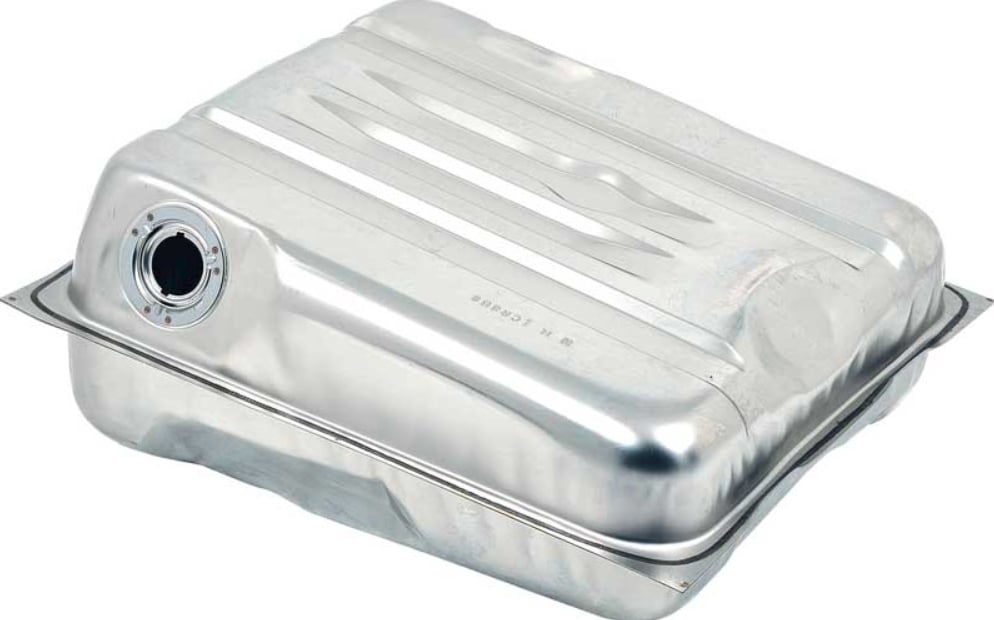 FT6015C Fuel Tank 1970 Dodge Challenger; without Vent Tubes; Stainless Steel; 18 Gallon Capacity