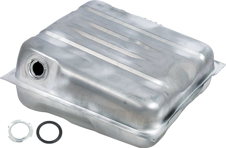FT6016A Fuel Tank 1971-72 Dodge Challenger; Zinc Coated; 18 Gallon Capacity; for Models Produced Before April,1972