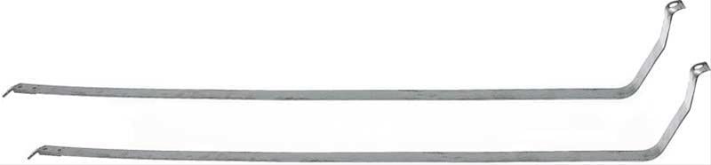 FT6106B Fuel Tank Mounting Straps 1968-70 Charger, Coronet, Belvedere, Road Runner GTX, Satellite; Stainless Steel; Pair