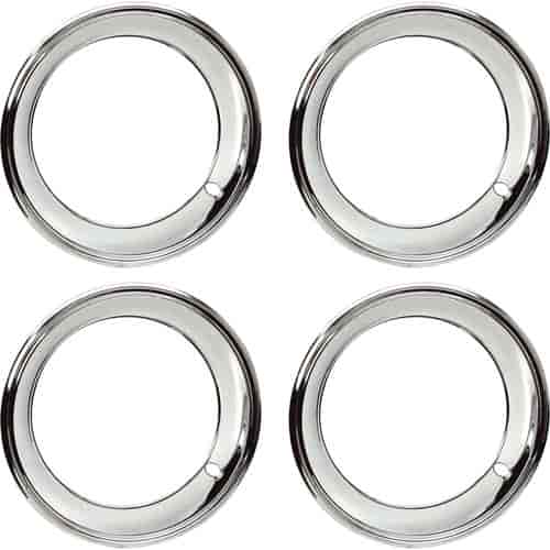Stainless Steel Round Lip Trim Ring Kit 15" x 7"