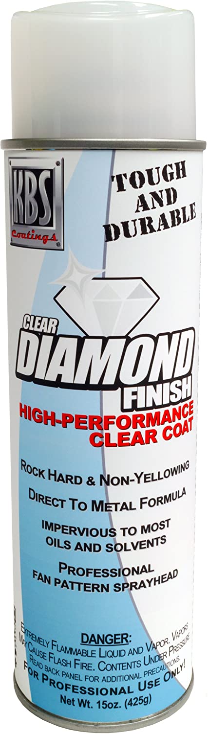 Clear Topcoat Diamond Finish KBS Coatings 8114 [High Gloss, 15 oz.]
