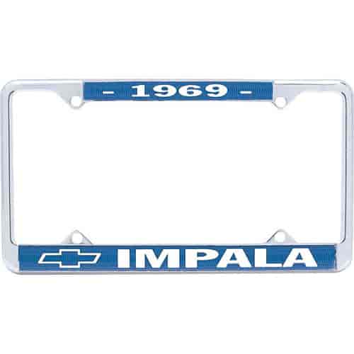 1969 Impala License Plate Frame